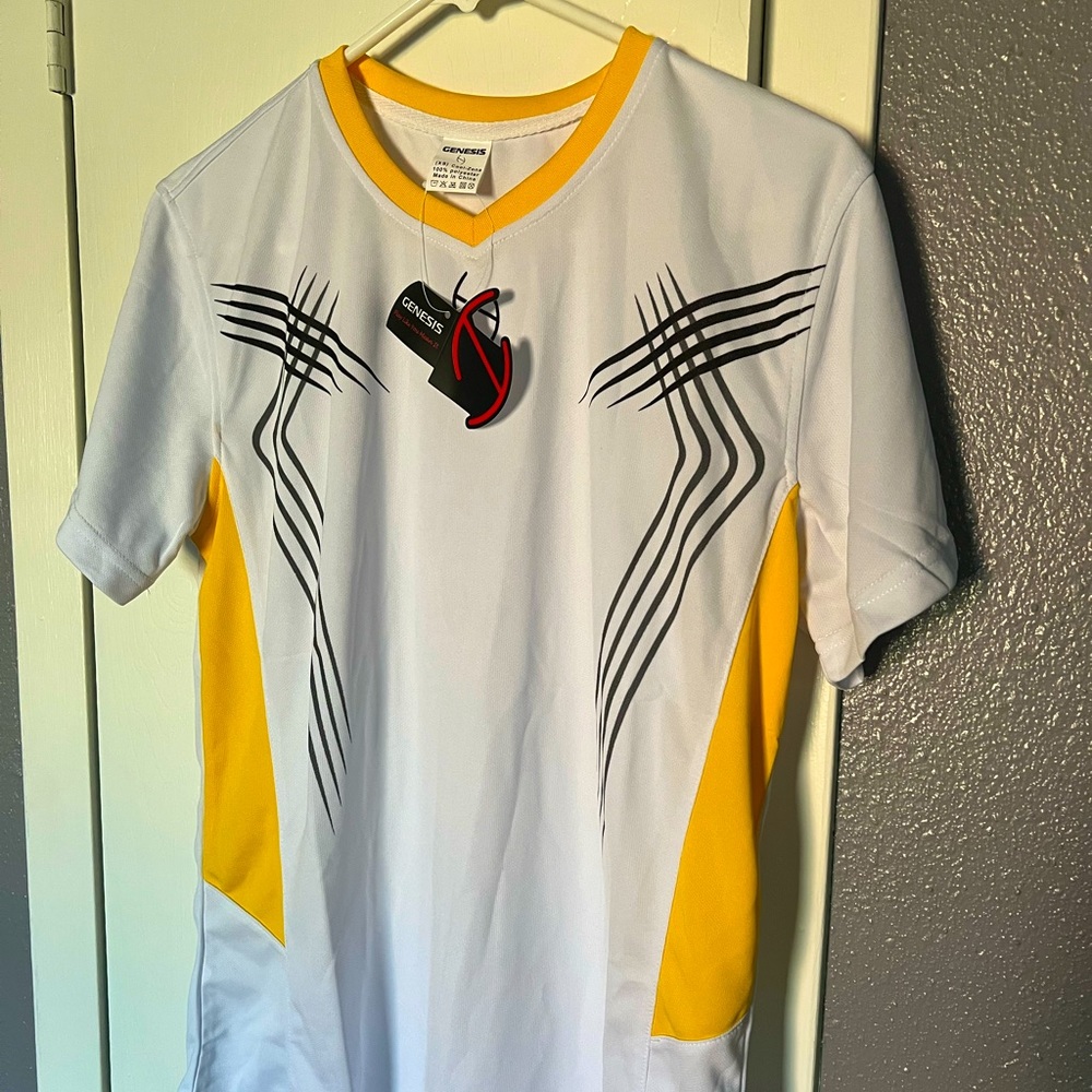 Genesis - Dri Fit Material Tennis Shirt Many Sizes Available BNWT